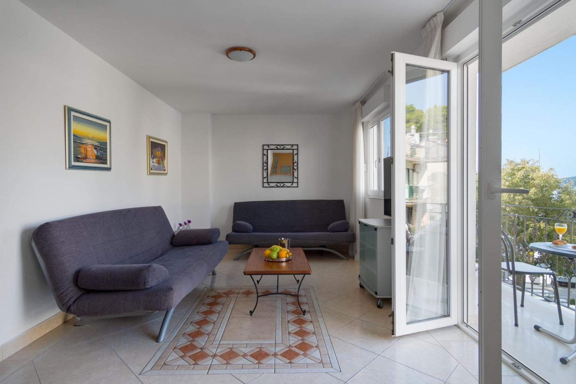 Galatea Apartments - Town Centre With Free Parking Baška Voda Rum bild